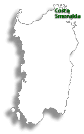 サルデーニャ地図
